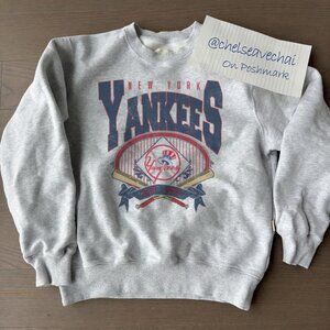 Vintage New York Yankees Baseball Sweatshirt Retro 90 MLB New York Yankees Shirt